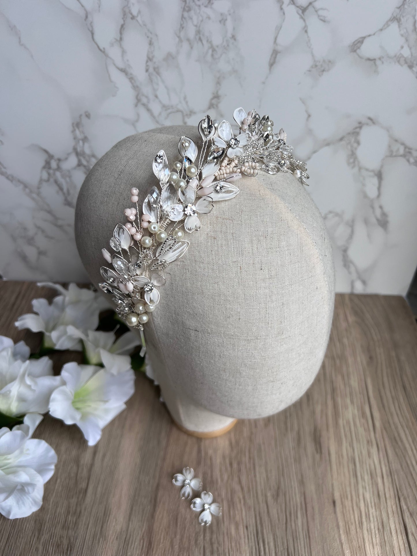 OPHELIA BRIDAL CROWN OPHELIA BRIDAL CROWN Precius pearls