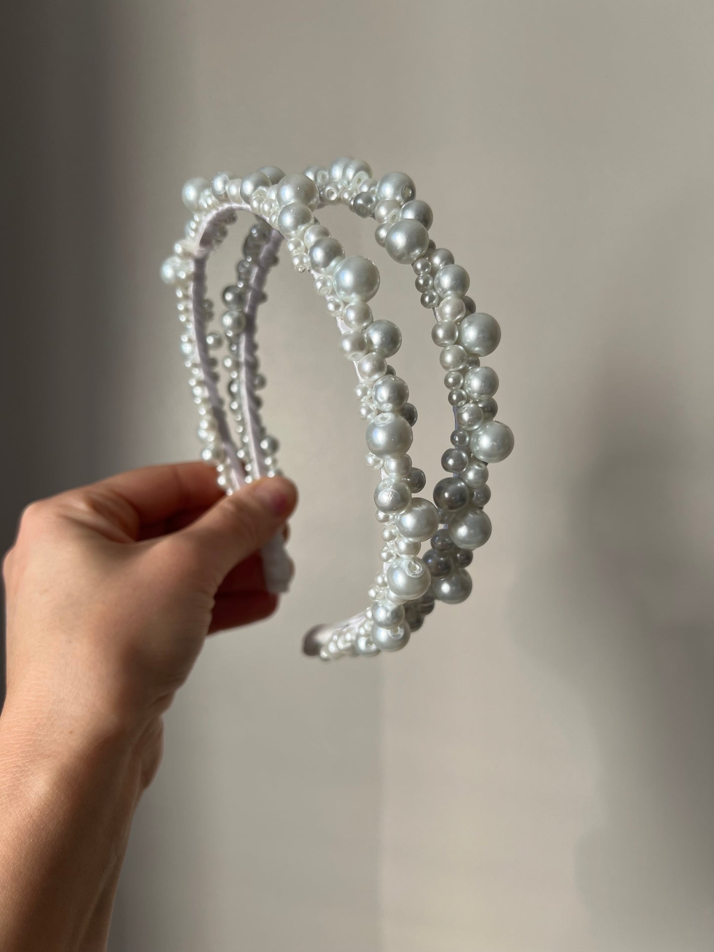 Double pearl headband Double pearl headband Precius pearls