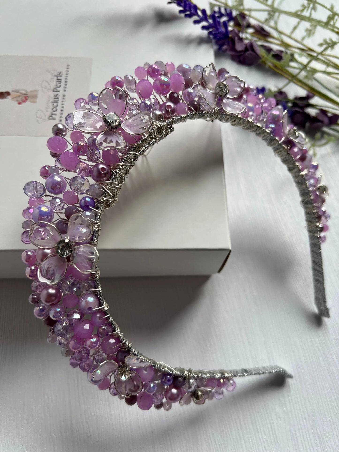 Flora Lilac Flower crown