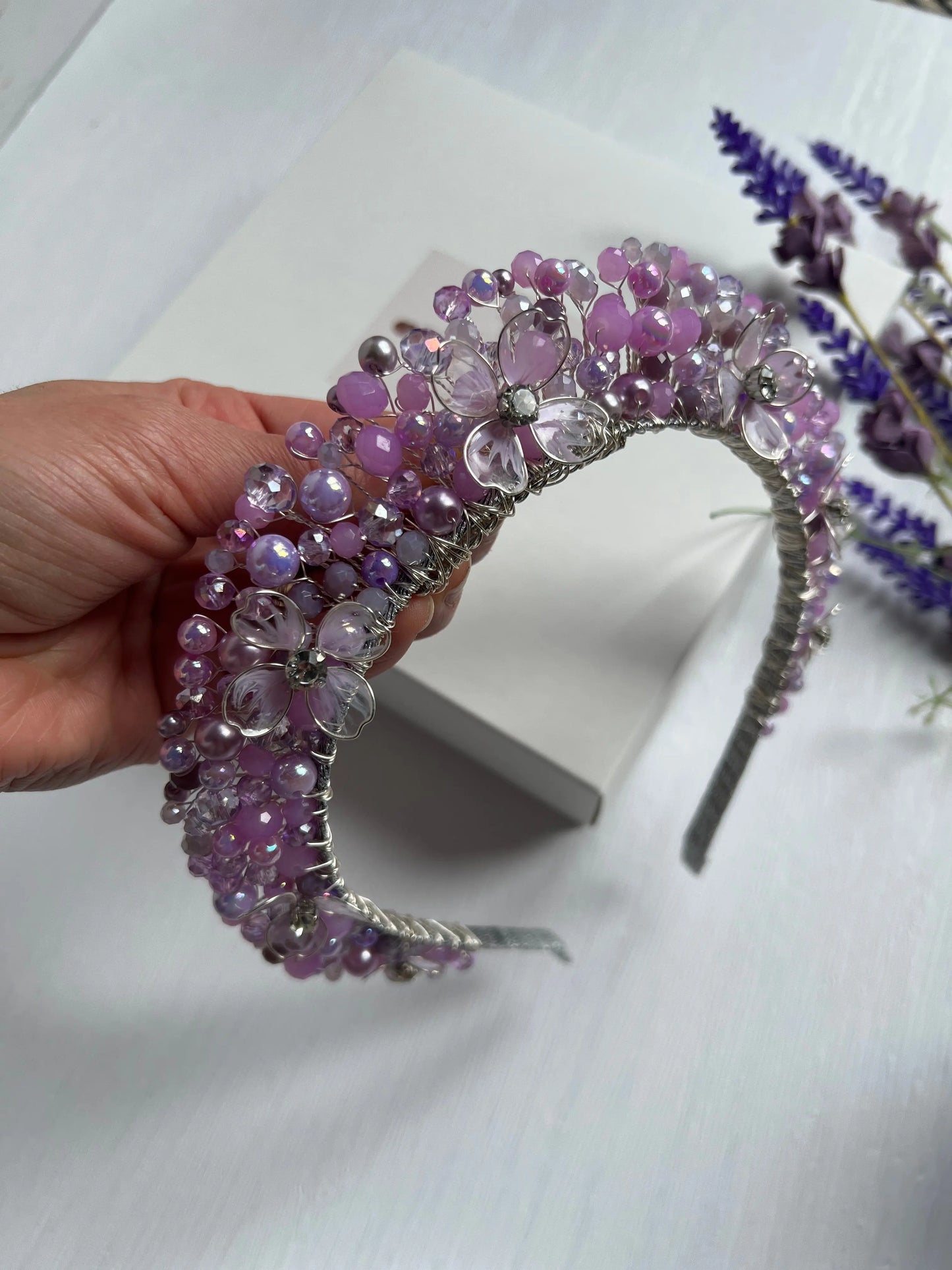 Flora Lilac Flower crown