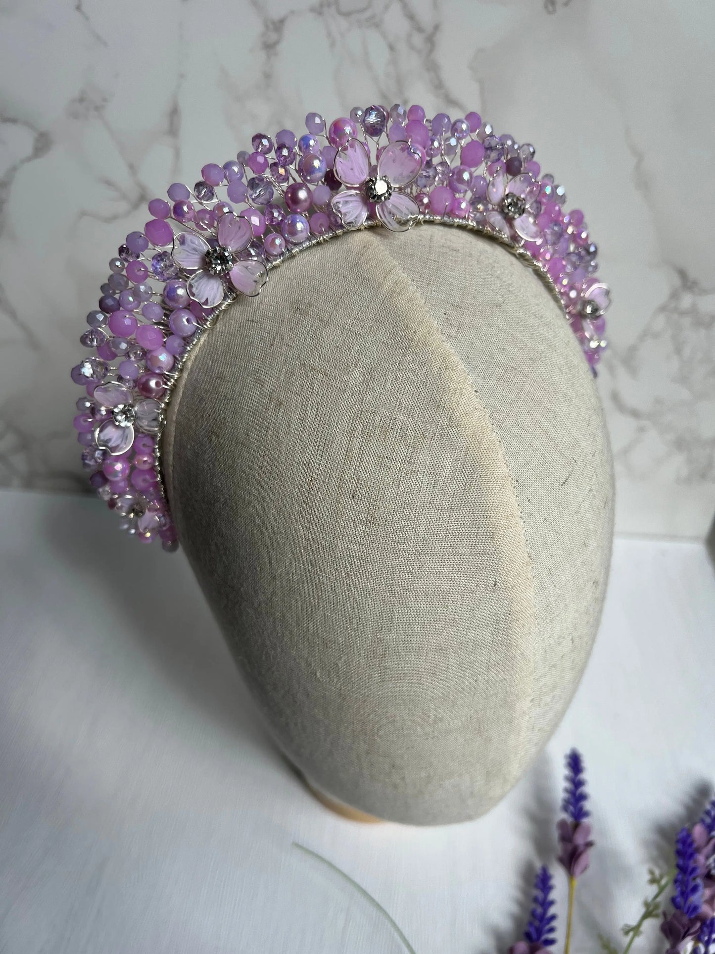 Flora Lilac Flower crown