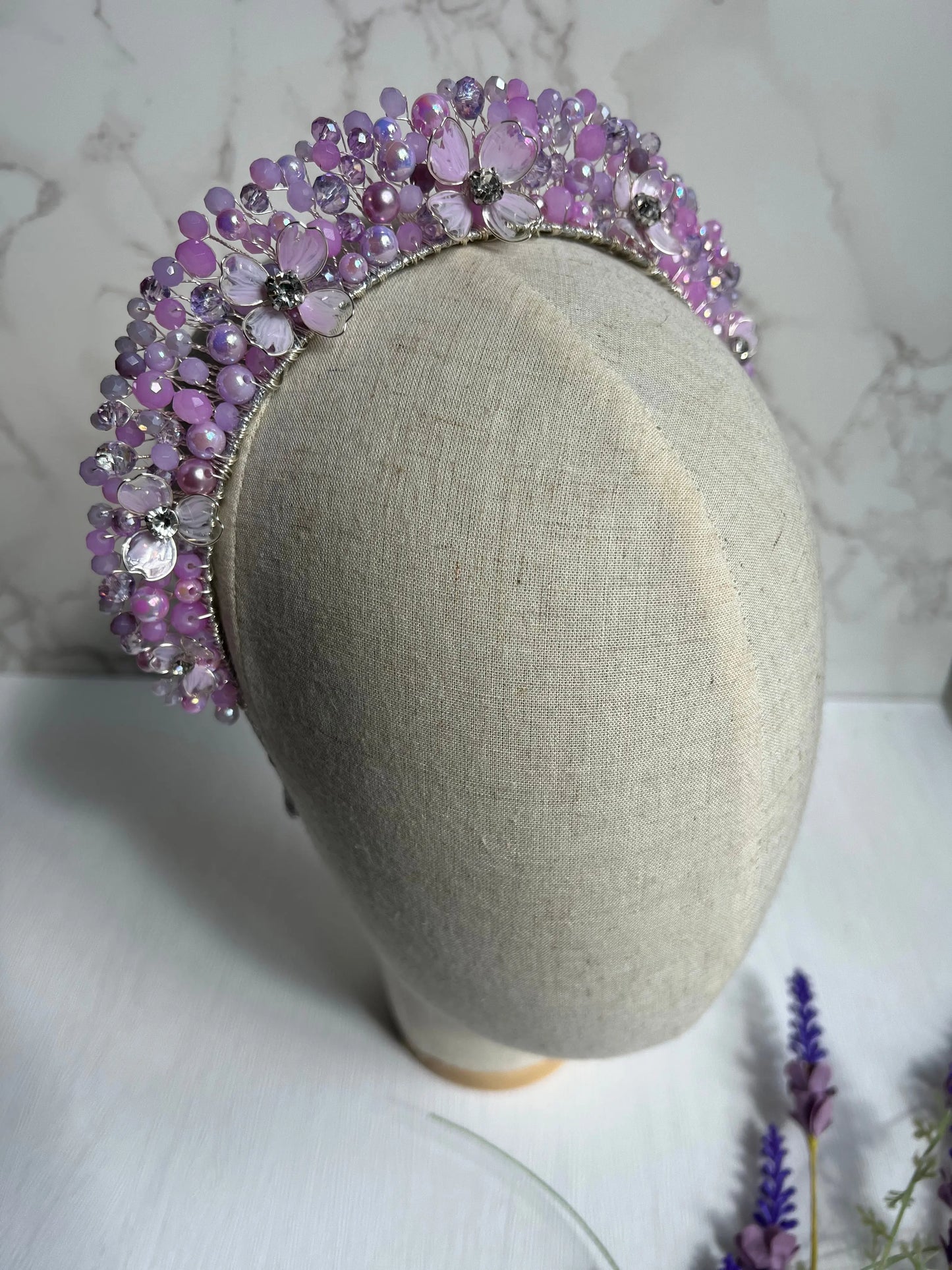 Flora Lilac Flower crown