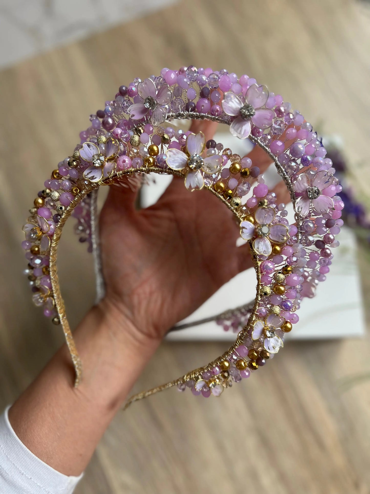 Flora Lilac Flower crown