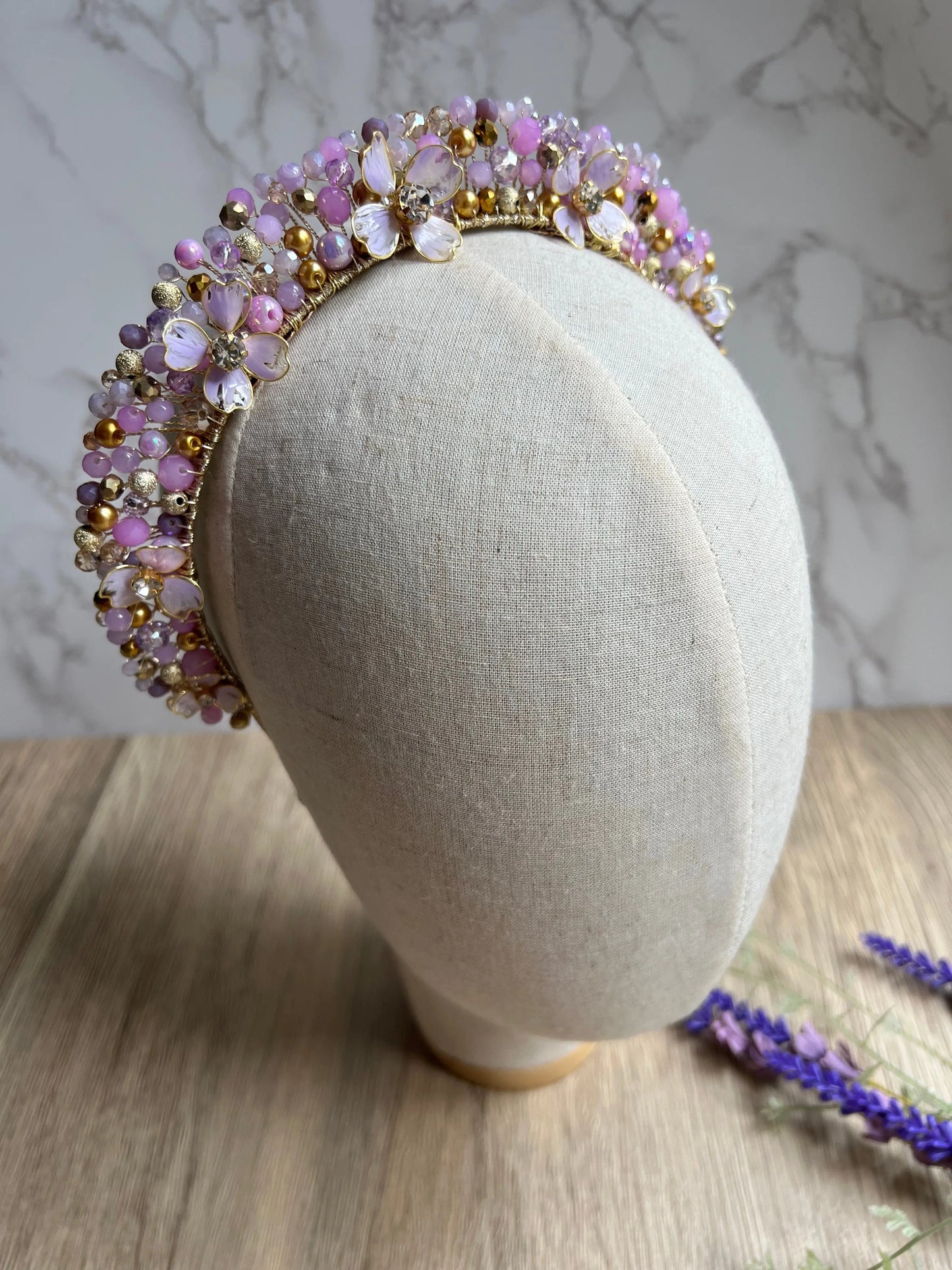 Flora Lilac Flower crown