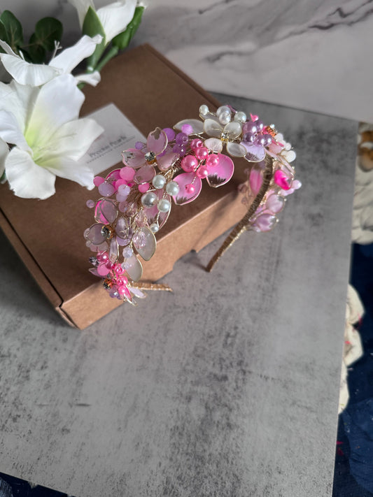 Lilac, Pink and White Lilac, Pink and White Precius pearls